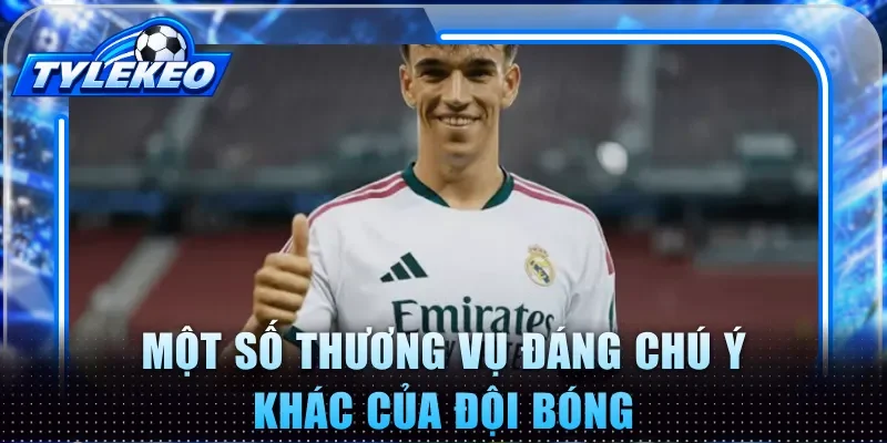 Một số thương vụ đáng chú ý khác của đội bóng