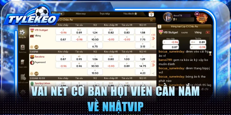 Vài nét cơ bản hội viên cần nắm về Nhậtvip